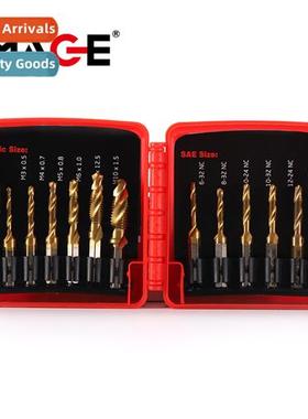 plastic box 13- set  metric/imperial/US hexagal shank compos