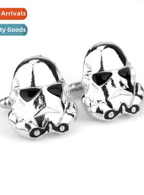 Star Wars Darth Vader Mask Cufflinks European and American f