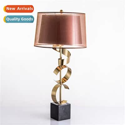 Postmodern floating belt luxury villa living room bedroom be