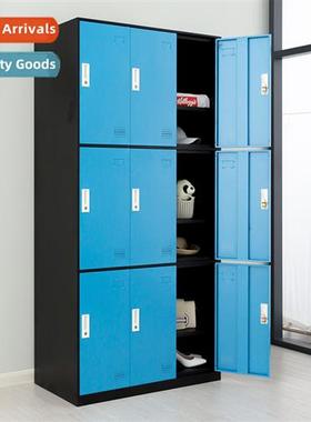 Employee colorful multi-door locker locker dormory tin locke