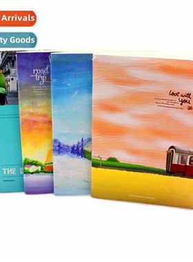 n statiery carto car line book 32K notepad creative student