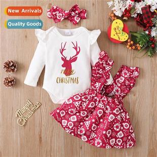 print 2021 bulk single Autumn new Girls deer Spring