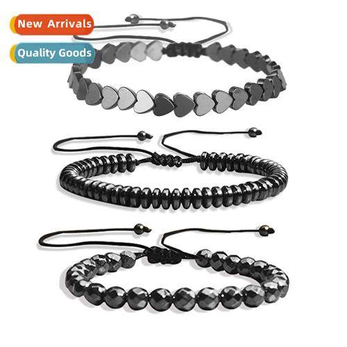 New listing square round rivets flat beads round beads black