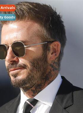 s7593 retro round sunglasses women 2022 new mens casual glas