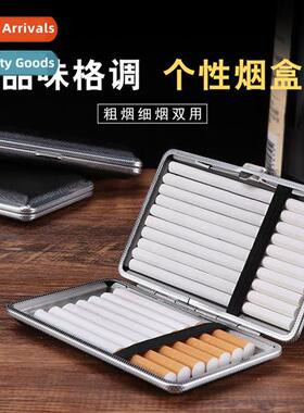 new elgated thin cigarette case lear strap flip case portabl