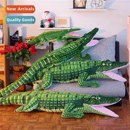 Simulati crocodile doll 3D plush toys cute crocodile pillow