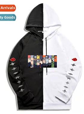 Japanese Naruto Uchiha Weasel Printed Hoodie Large Size Loos