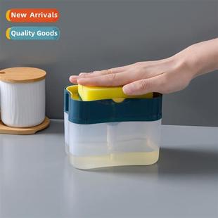 287 Dishwashing Liquid Press Box Kchen Dishcloth Spge Dish B