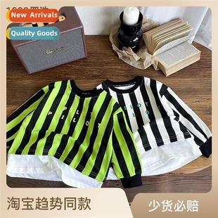 fall fashiable sweater child two spring false Boys hsome