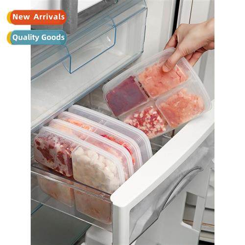 Frozen Meat Compartment Box Refrigerator Storage Box Food Po