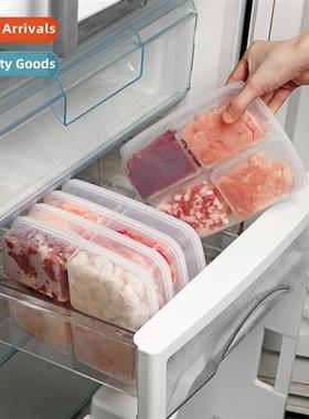 Frozen Meat Compartment Box Refrigerator Storage Box Food Po