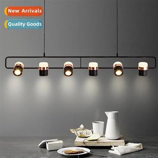 chelier metal LED bar persaliz Modern table creative