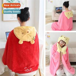 warm girl small yellow cute heart house New bear carto