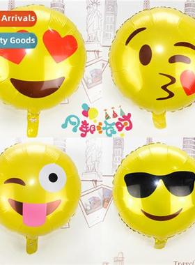 18 inch QQ expressi aluminum film ballo birthday party decor