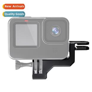 适用gopro9/10/11/12 vertical shooting bracket adapter alumin