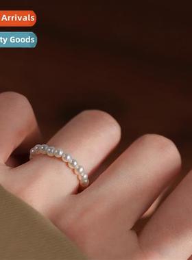 Zhao Ruth 『Sangzhi』Bead Shi Jia pearl ring womens high-cla