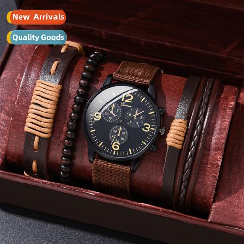 2023 New Hundred Trend Disc Quartz Watch Business Casual Men