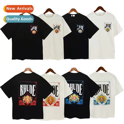 High versi   new spring  summer rhu poker printing high set