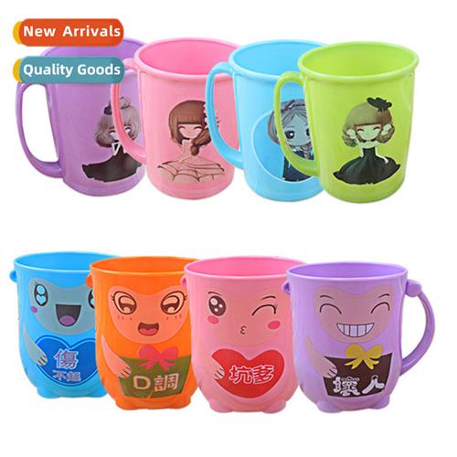 Cute carto multifunctial travel mouthwash cup mouthwash toot