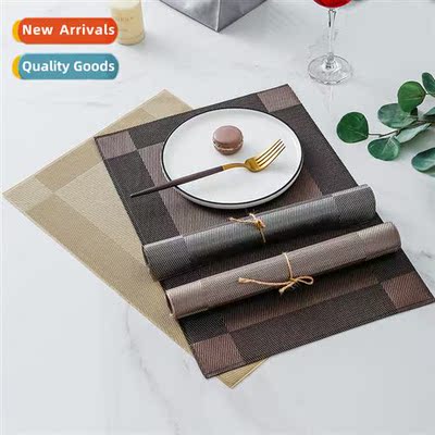 Pressing  edge   dinner mat envirmental protecti placemats P