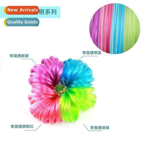 magic bracelet plastic transparent color flow bracelet child