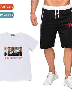 Carto anime Naruto Xiaoyao organizati collecti printed short