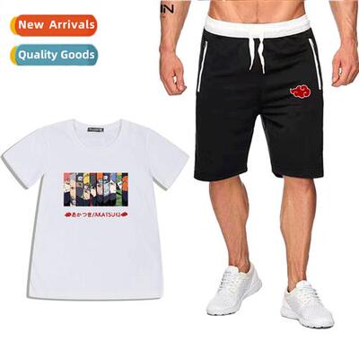 Carto anime Naruto Xiaoyao organizati collecti printed short