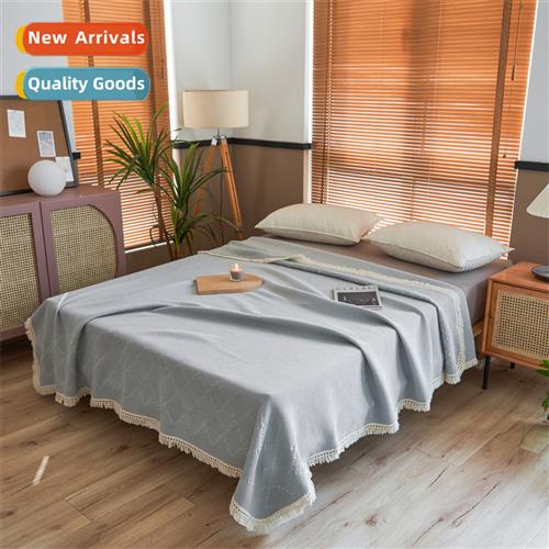 23 new cott waffle jacquard blanket air cdiing quilt summer