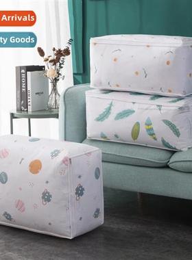 PEVA large-capacy storage bag printed quilt clos storage bag