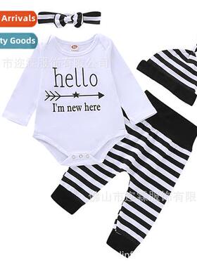 Fall baby baby lg sleeve letter print su newborn hello im ne