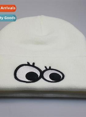 2017 men  women in  fall  winter glasses embroidery knted ca