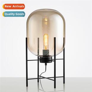 industrial style smoky Post glass Scinavian gray quad modern