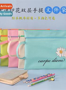 a4 file bag canvas materny data storage file bag large capac