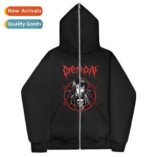 Y2K dark girl sweatshirt men  women hoodie gothic couple Har