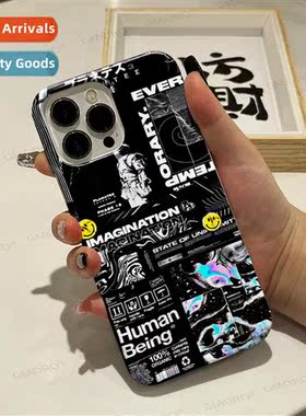 Feline Case Tide Smiley Apple 15 Phe Case iphe14/13pro Prote