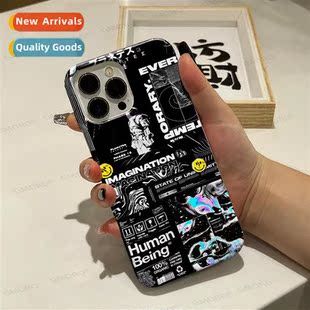 Feline Case Tide Smiley Apple 15 Phe Case iphe14/13pro Prote