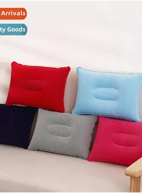 Rectangular Inflatable Pillow for Napping Outdoor Camping Cu
