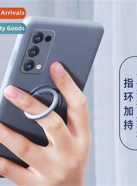 适用vivo X60pro liquid finger ring cell phone case S12 brack