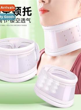 Adjustable home neck care breathable neck brace tracti devic