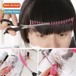 Bangs Trimmer Hair Super 适用Flat Notched Comb Ban Practical