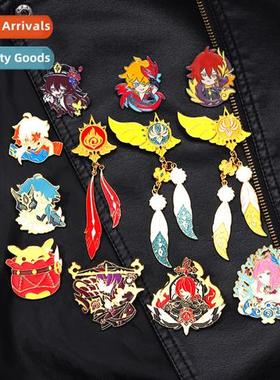 Original God Brooch High-grade Barbatos Wendy Gods Eye Alloy