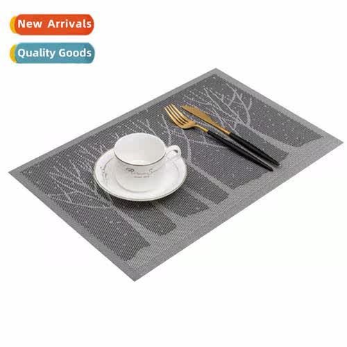 Small forest placemats High-grade an Western-style n-slip PV