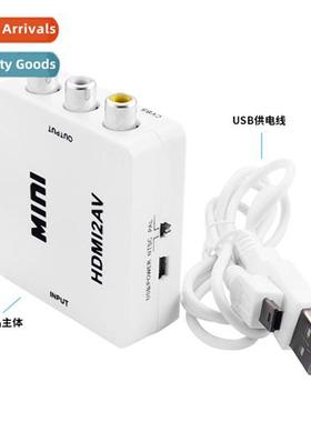 HDMI TO AV High Defini Cable Cverter RCA to HDMI Set Top Box