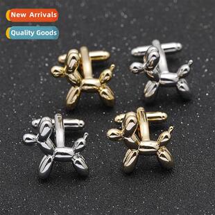 Ballo dog sausage dog mens French cufflinks cufflinks access