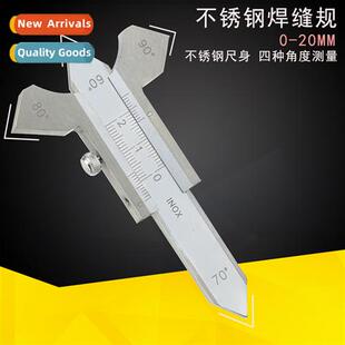 0-20mm Stainless Steel Welding Gauge Welding Ruler Welding I