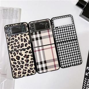 colorful fold5 leather checkerboard laminated 适用Samsung
