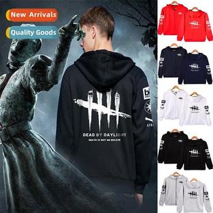 Dead cosplay hooded Mens pri fleece Dawn winter 2023 fall