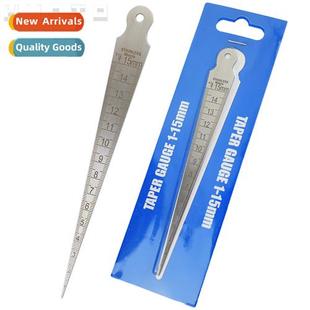 Precisi Gap Ruler Stainless Taper High Hole Rule Steel