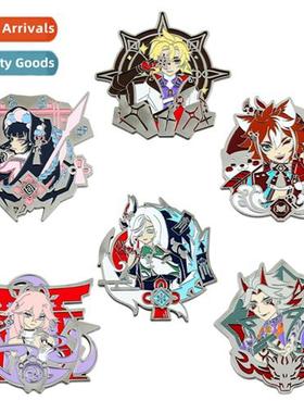 Harakami brooch Abeto mandrill metal badge Arakidaki Ichidou