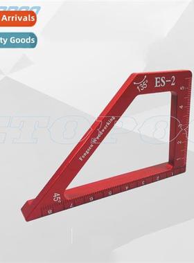 Woodworking Scribing Ruler Right Angle Ruler Angle Ruler Tri